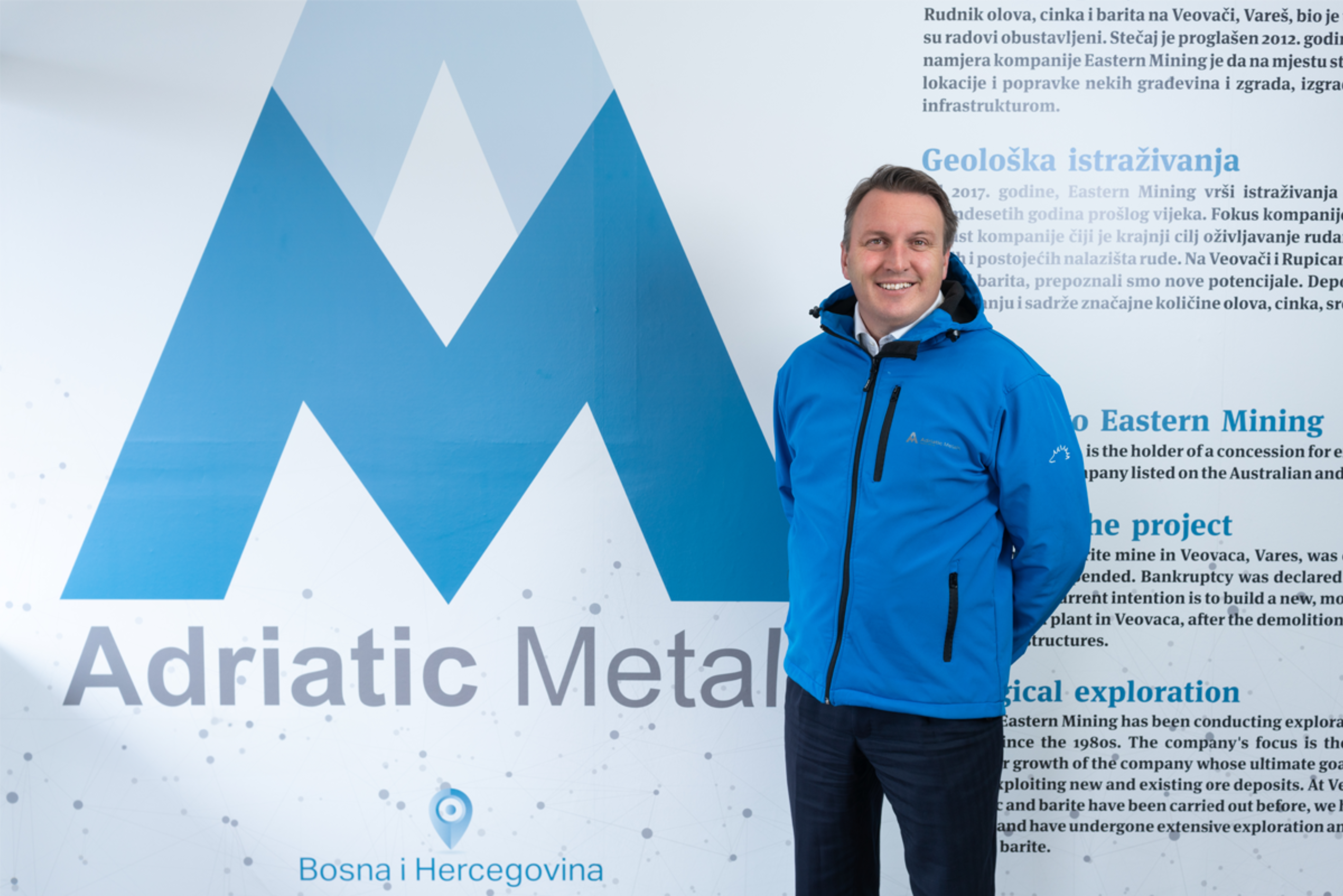 Paul Cronin, CEO of Adriatic Metals: 