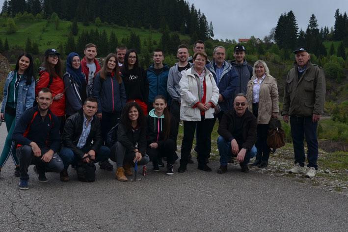 Students and professors of Faculty of Mining, Geology and Civil Engineering, University of Tuzla visited Eastern Mining